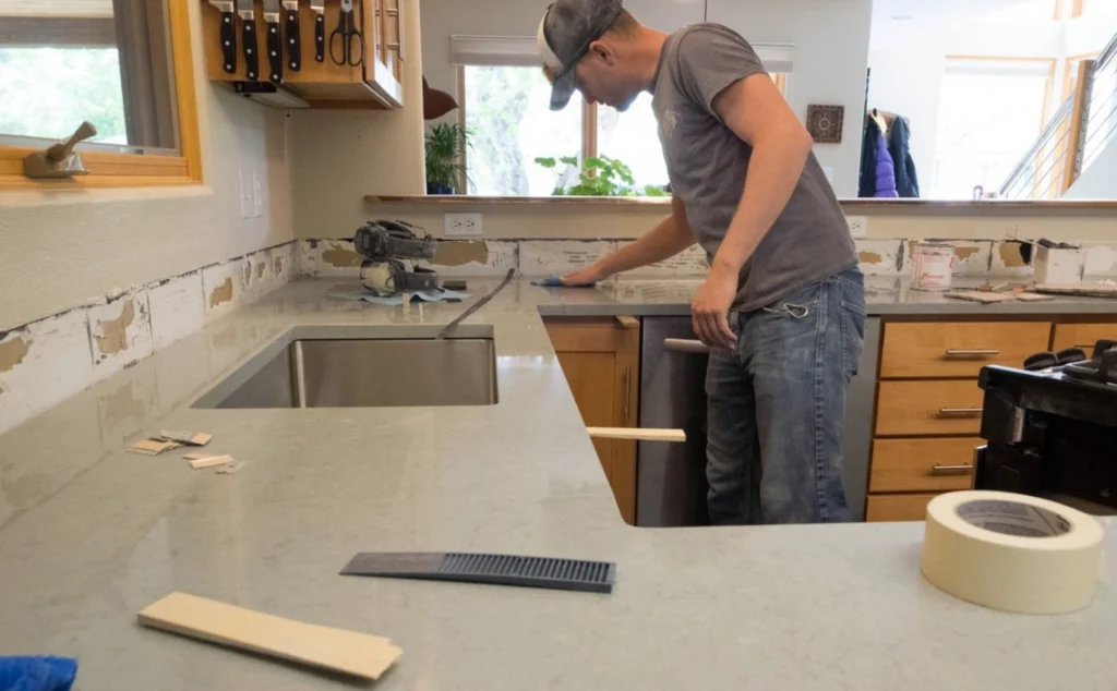 How We Install Countertops